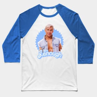 I am Kenough - Sky Blue Baseball T-Shirt